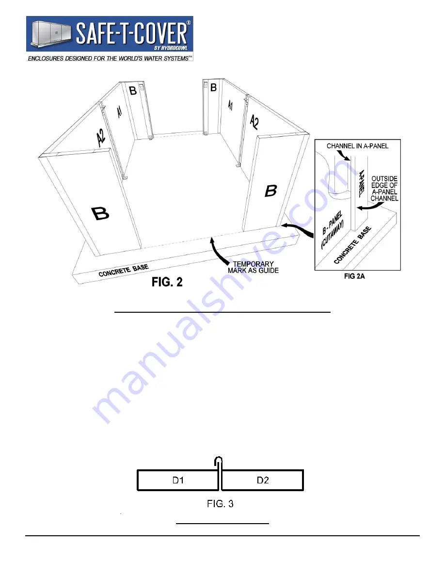 HYDROCOWL SAFE-T-COVER 600TD Series Assembly Instructions Download Page 2