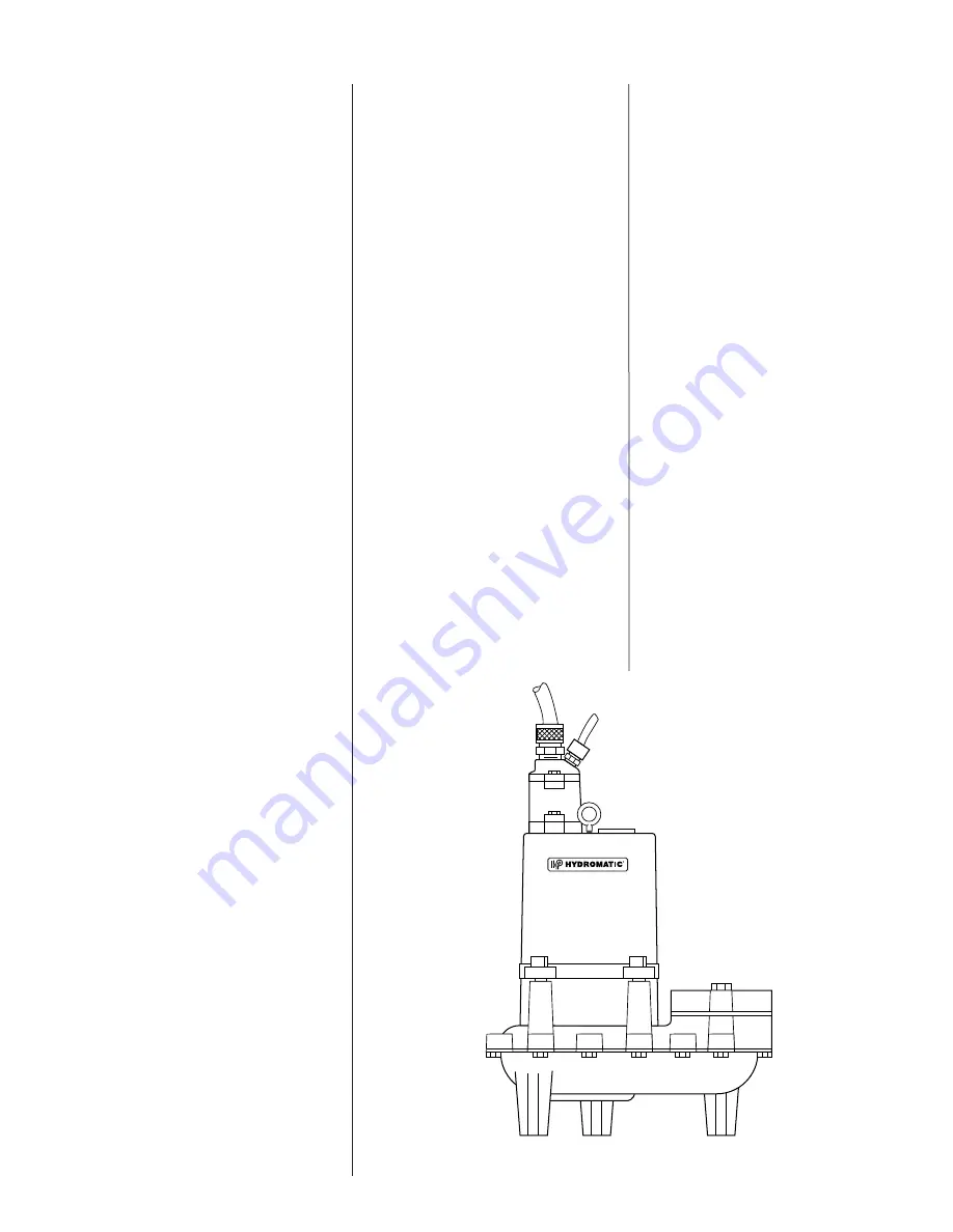 Hydromatic S Installation And Service Manual Download Page 7