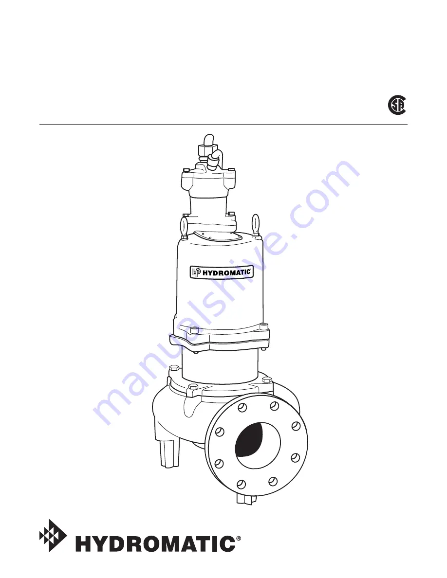 Hydromatic S4NX Скачать руководство пользователя страница 1