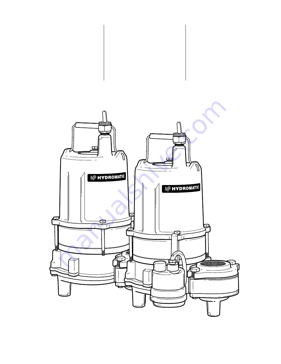 Hydromatic SPD100H Скачать руководство пользователя страница 7