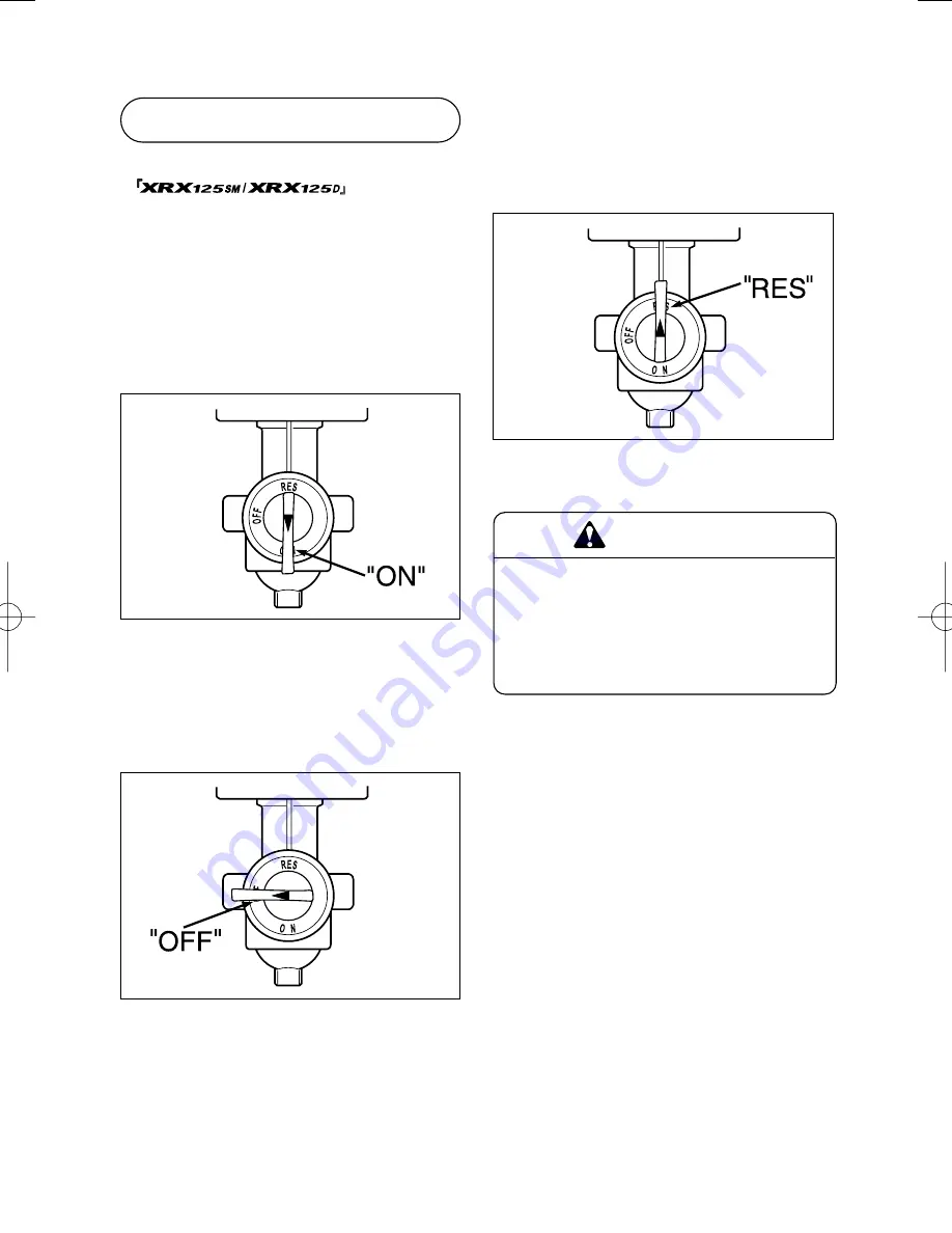 HYOSUNG XRX125d Owner'S Manual Download Page 25