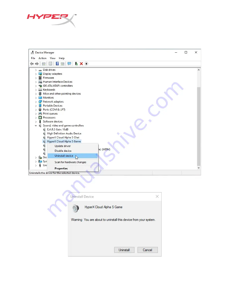 HyperX Cloud Alpha S Installation Manual Download Page 32