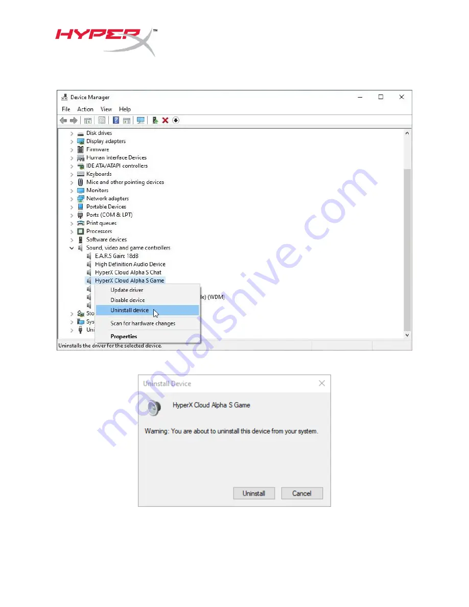 HyperX Cloud Alpha S Installation Manual Download Page 44