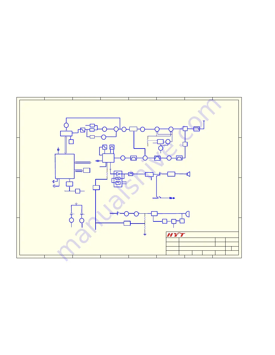 HYT TC-500 Service Manual Download Page 74