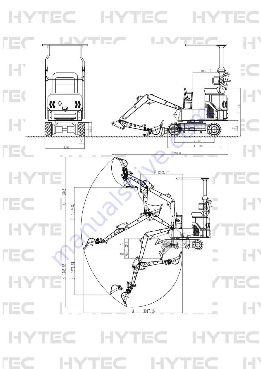 HYTEC F1000 Operations & Parts Manual Download Page 5