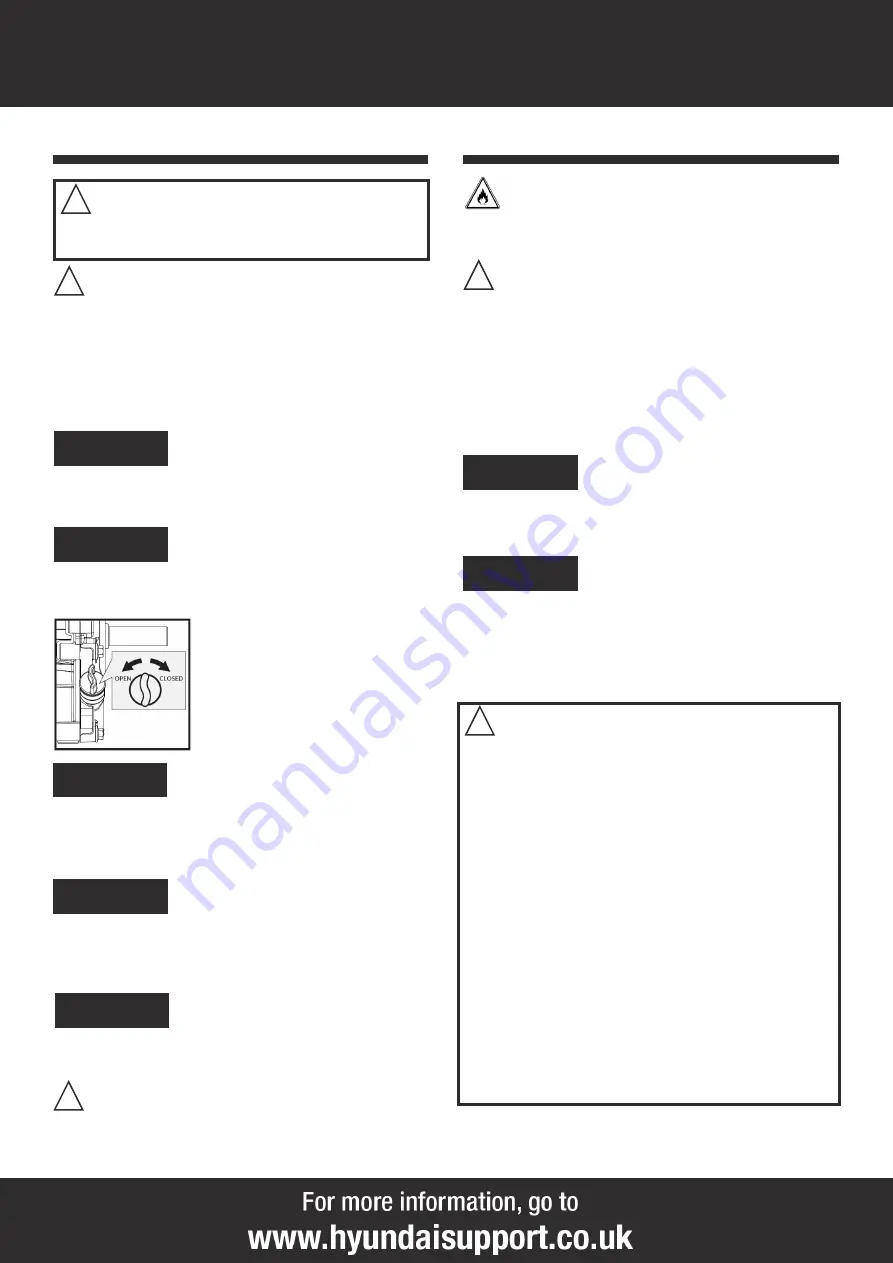 Hyundai power products HYMD500 Instruction Manual Download Page 22