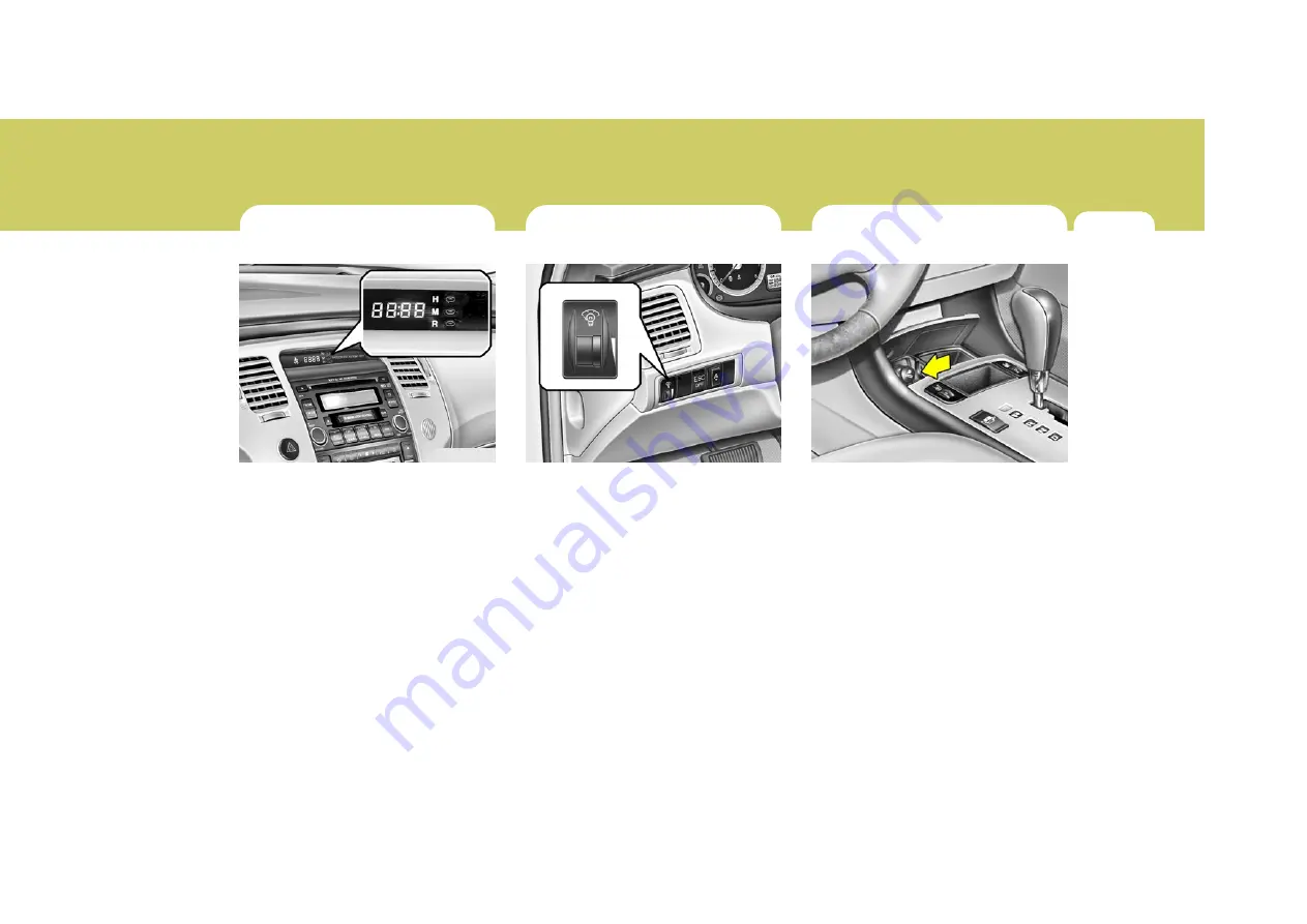 Hyundai 2006 Azera Owner'S Manual Download Page 101