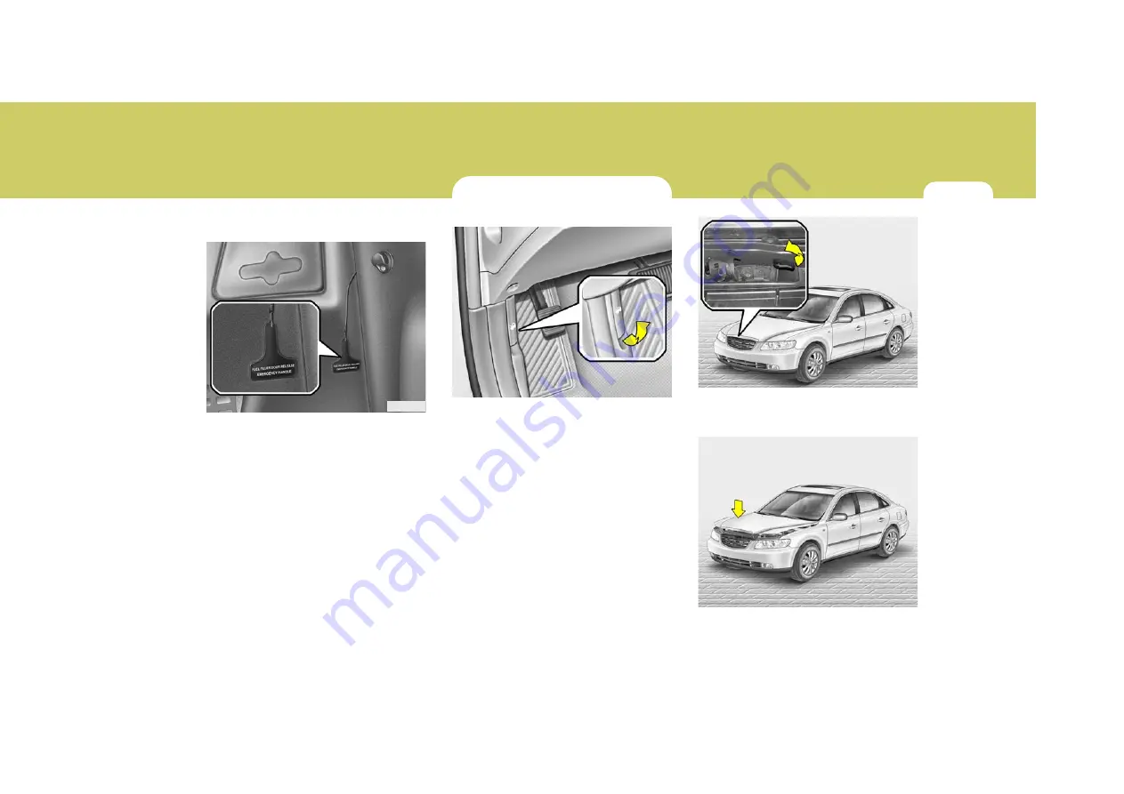 Hyundai 2006 Azera Owner'S Manual Download Page 127