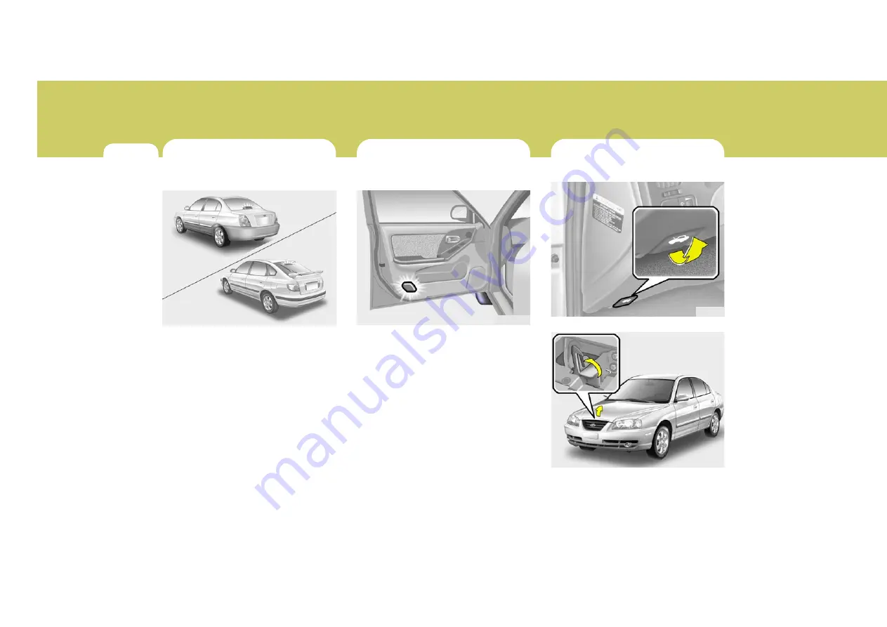 Hyundai 2006 Elantra Owner'S Manual Download Page 86