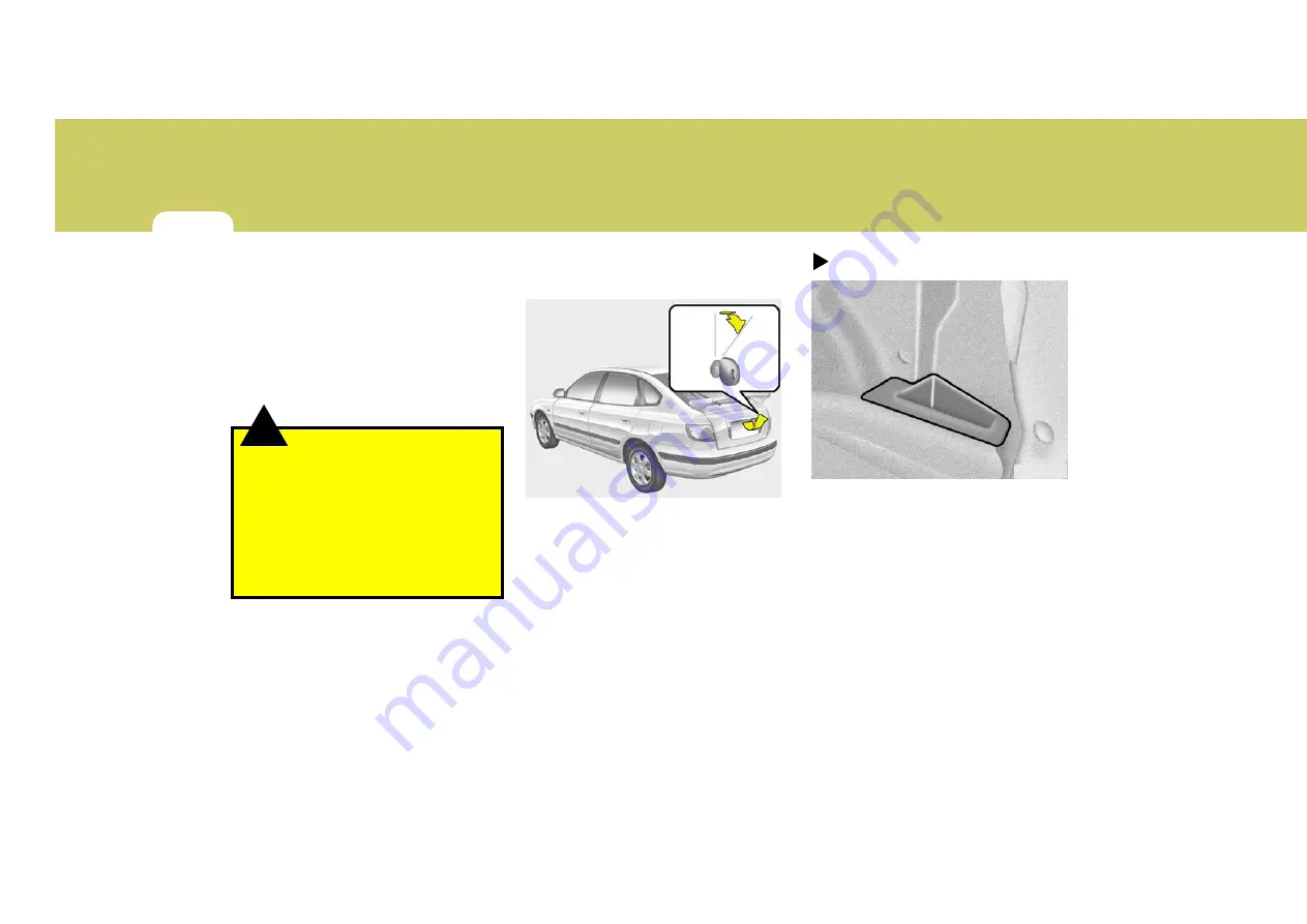 Hyundai 2006 Elantra Owner'S Manual Download Page 90