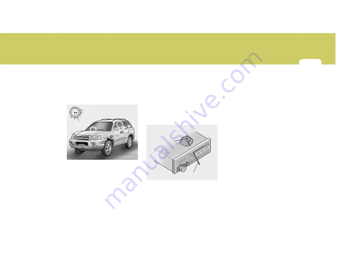 Hyundai 2006 Santa Fe Owner'S Manual Download Page 149