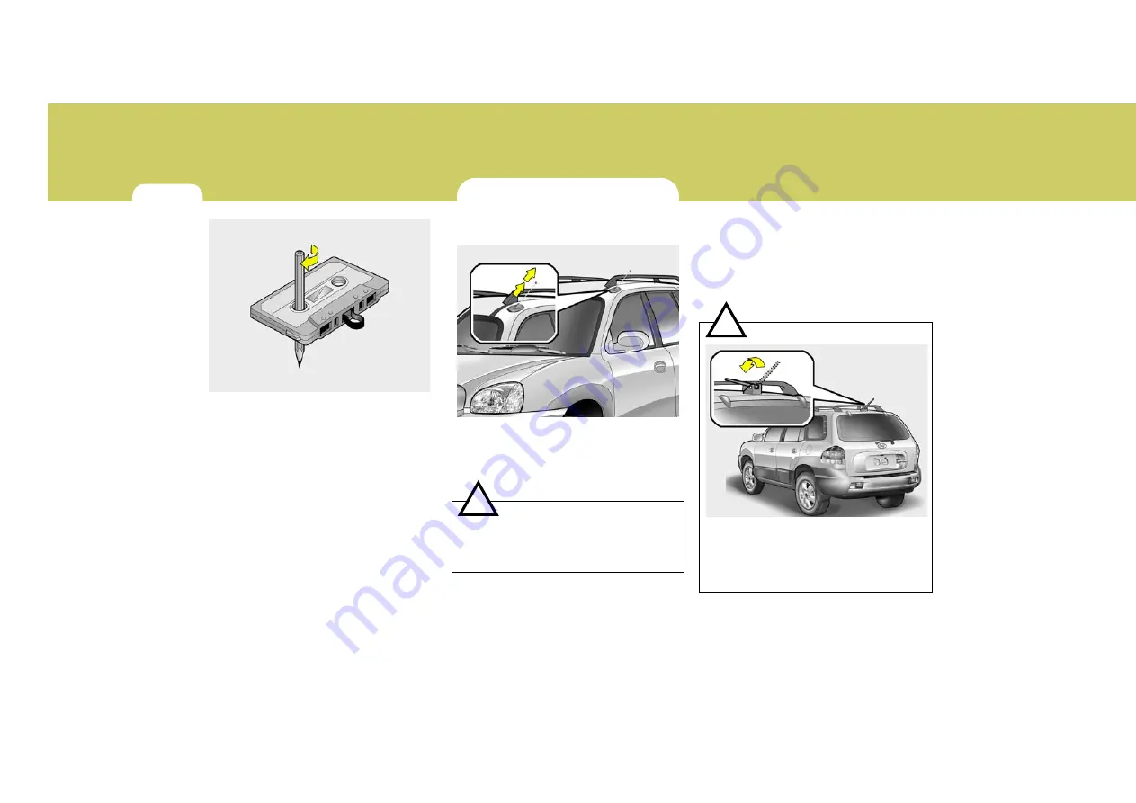 Hyundai 2006 Santa Fe Owner'S Manual Download Page 150