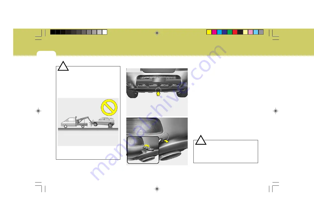 Hyundai 2007 Santa Fe Owner'S Manual Download Page 268