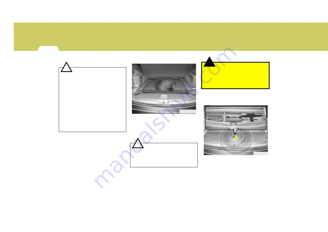 Hyundai 2009 Santa Fe Owner'S Manual Download Page 121