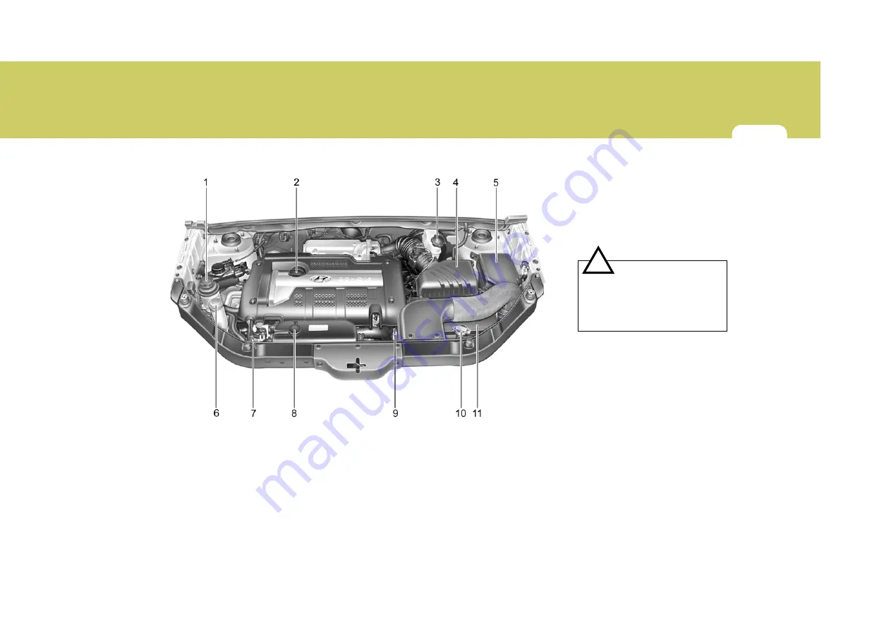 Hyundai 2009 Tucson Owner'S Manual Download Page 207