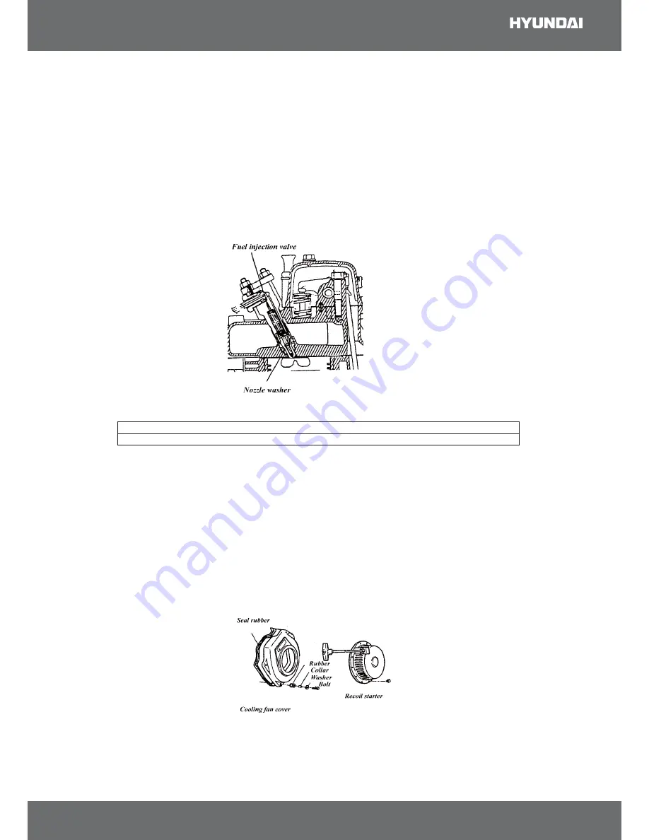 Hyundai DHY6000SE Service Manual Download Page 26