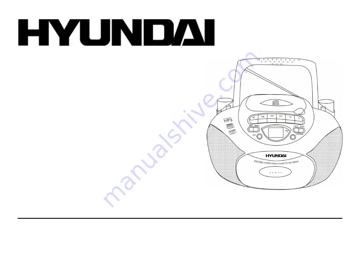 Hyundai H-1412 Instruction Manual Download Page 1