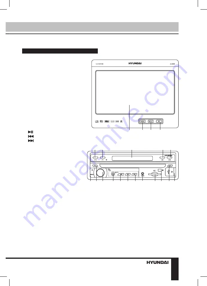 Hyundai H-CCR4702M Instruction Manual Download Page 9