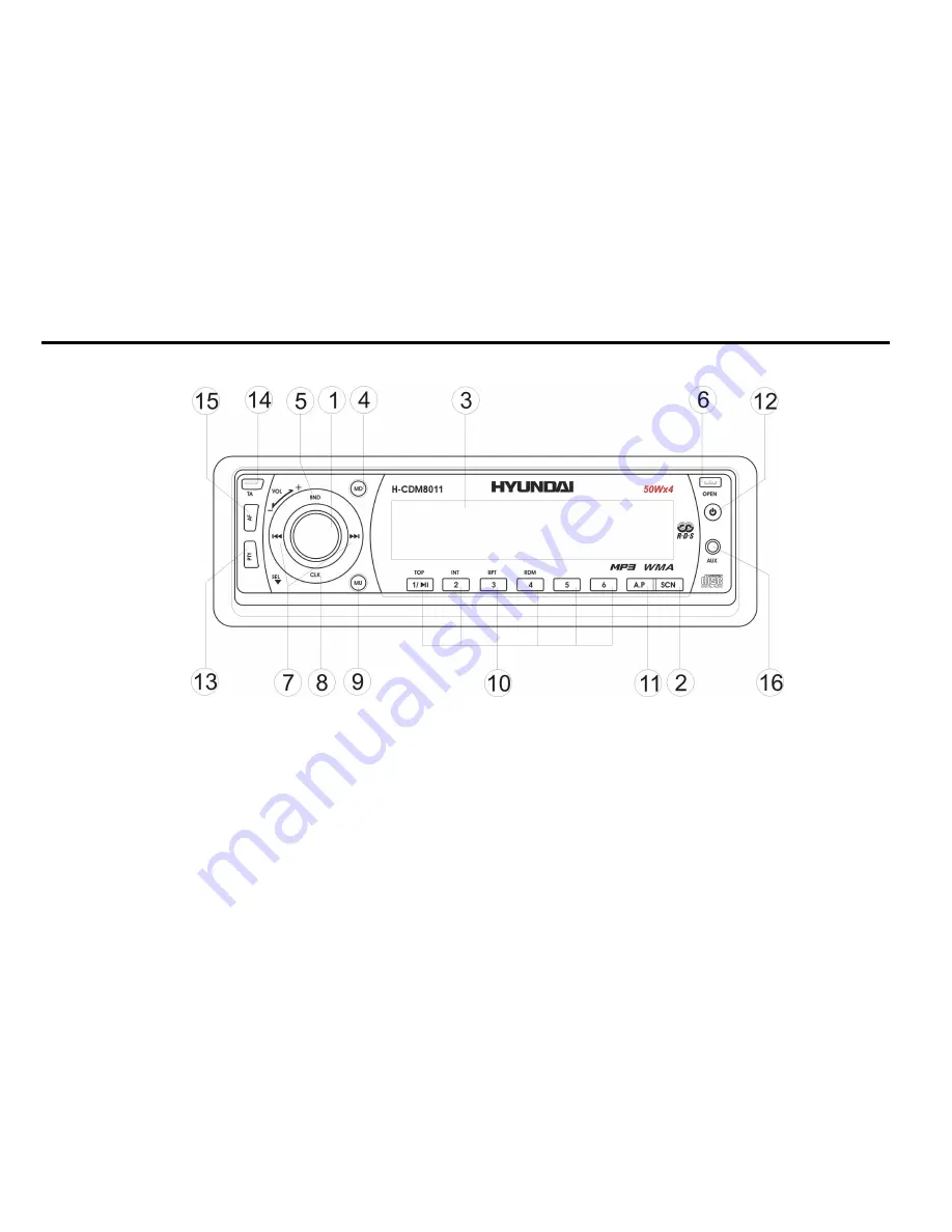 Hyundai H-CDM8011 Instruction Manual Download Page 30