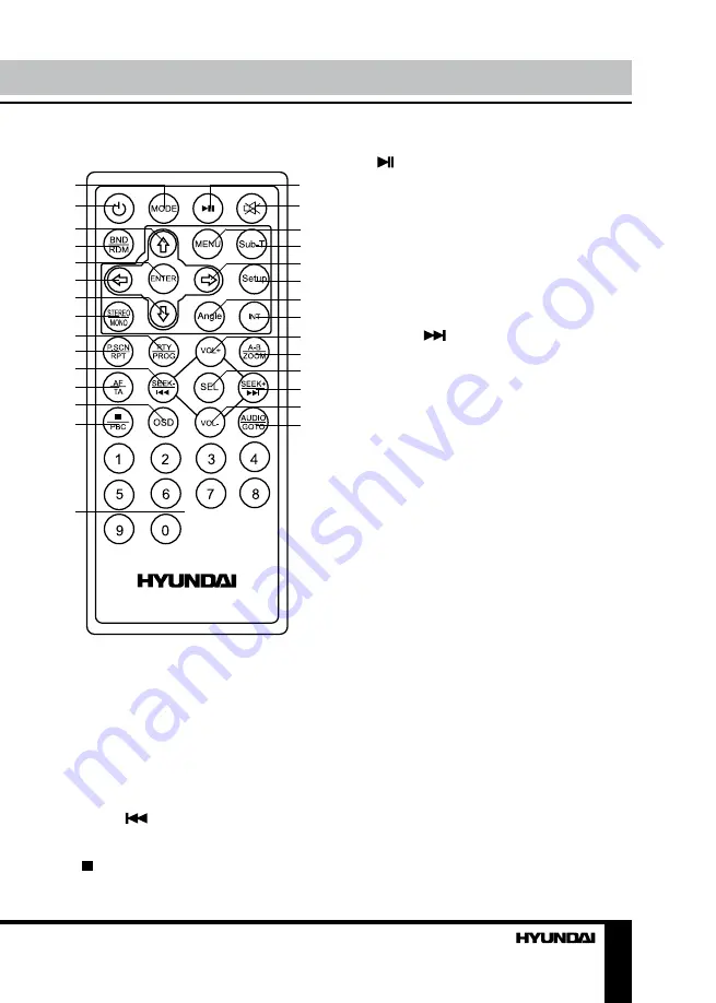 Hyundai H-CMD4029 Instruction Manual Download Page 9