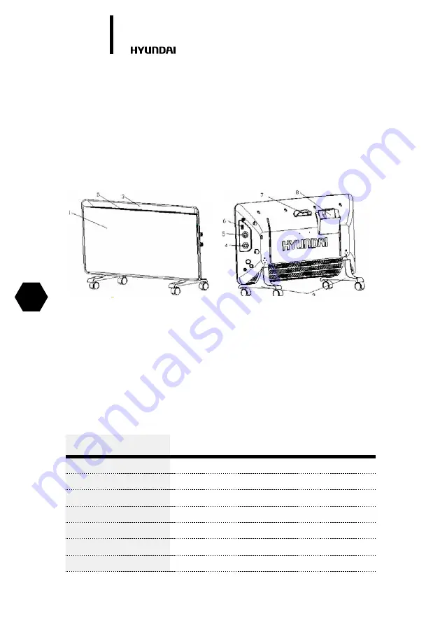 Hyundai H-HV1-10-UI562 Instruction Manual Download Page 4