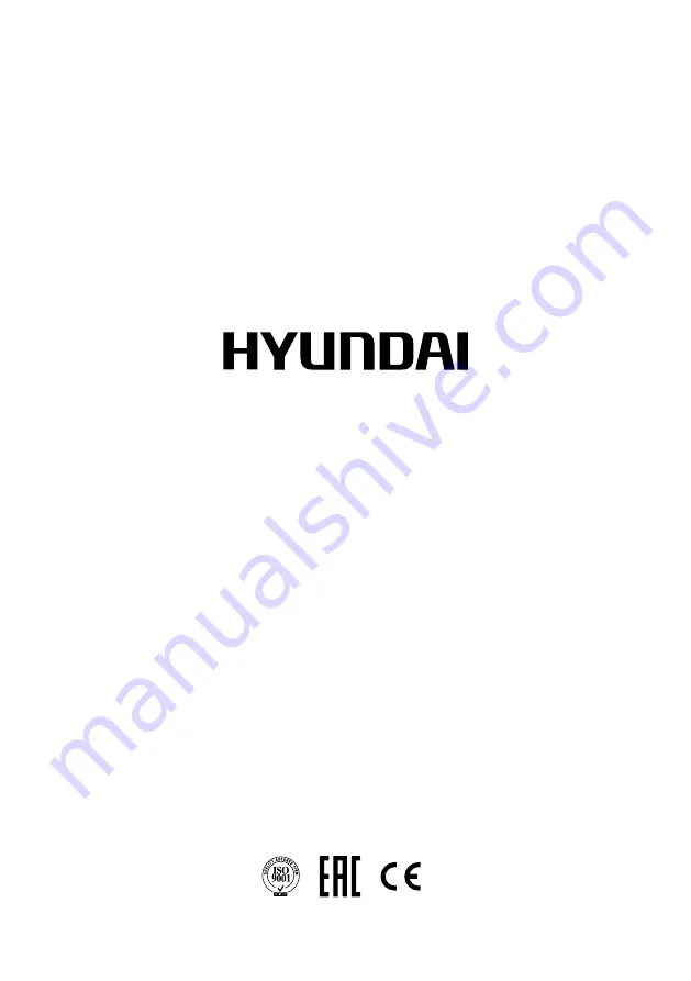 Hyundai H-HV1-10-UI562 Instruction Manual Download Page 52