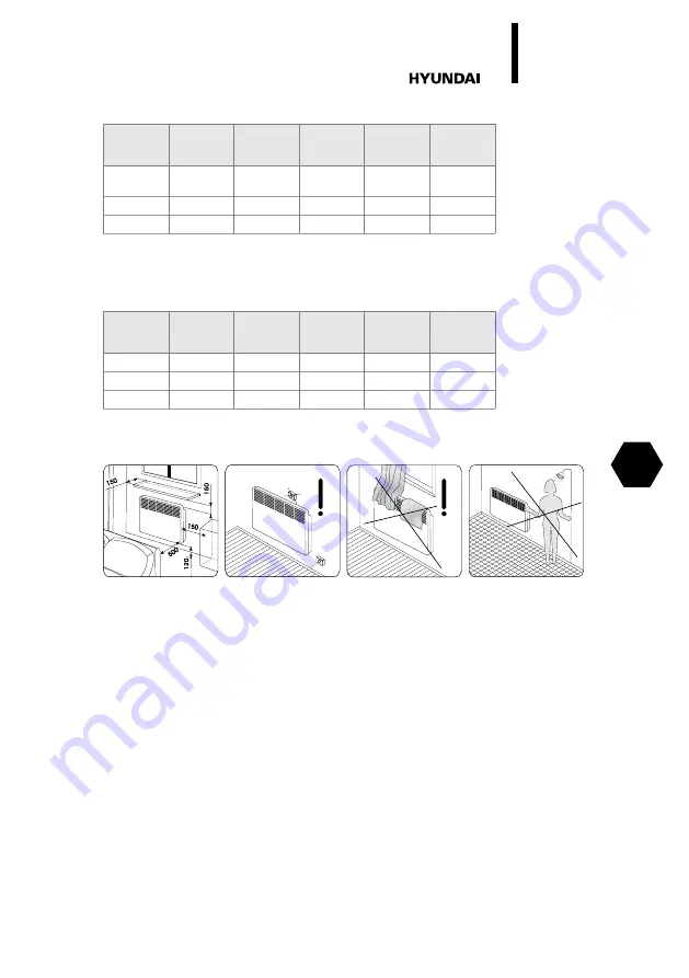 Hyundai H-HV20-10-UI3324 Instruction Manual & Warranty Card Download Page 19