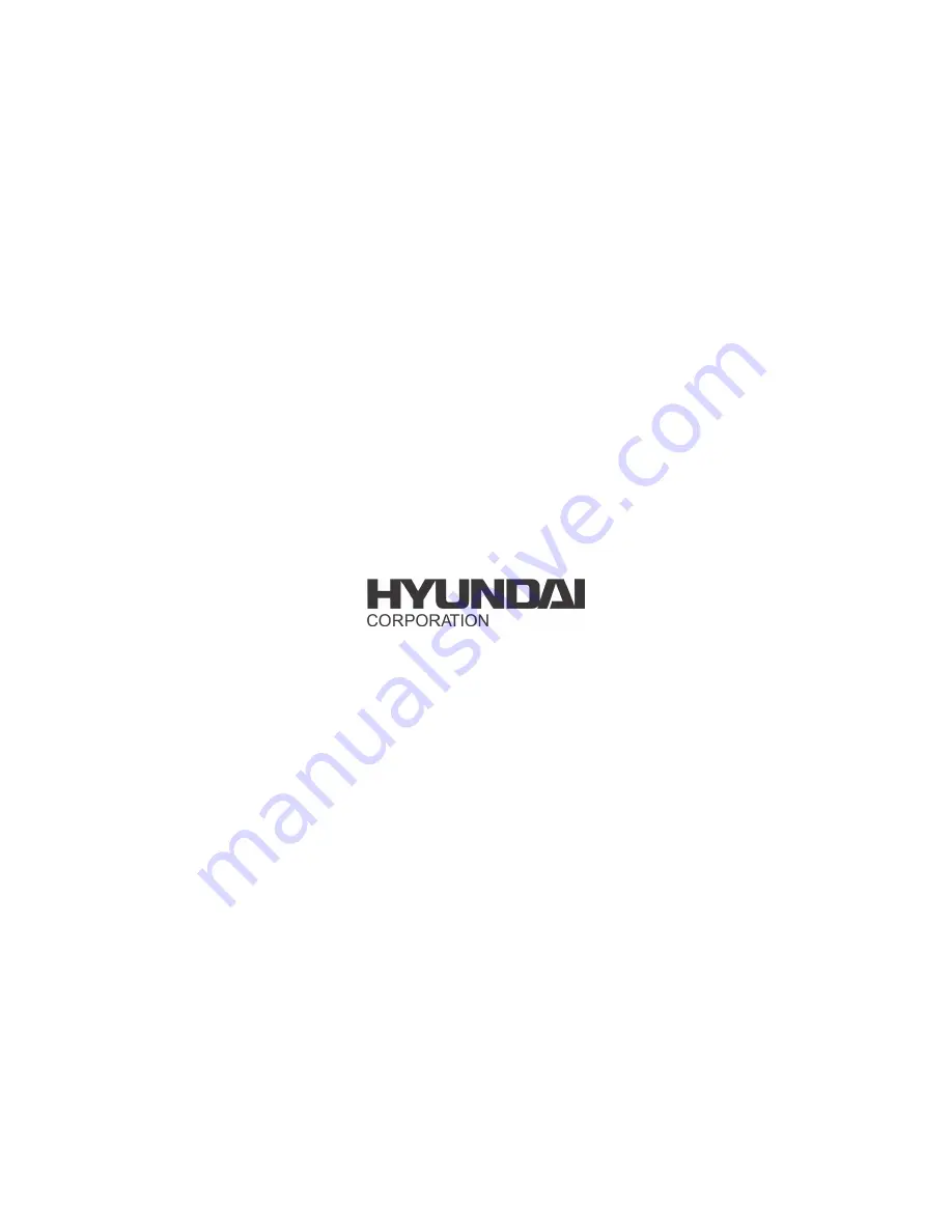 Hyundai HC 810B Instruction Manual Download Page 20