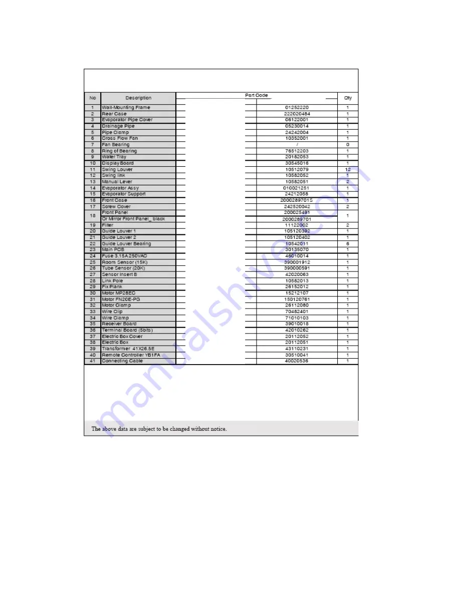 Hyundai HSH-121NBE Service Manual Download Page 217