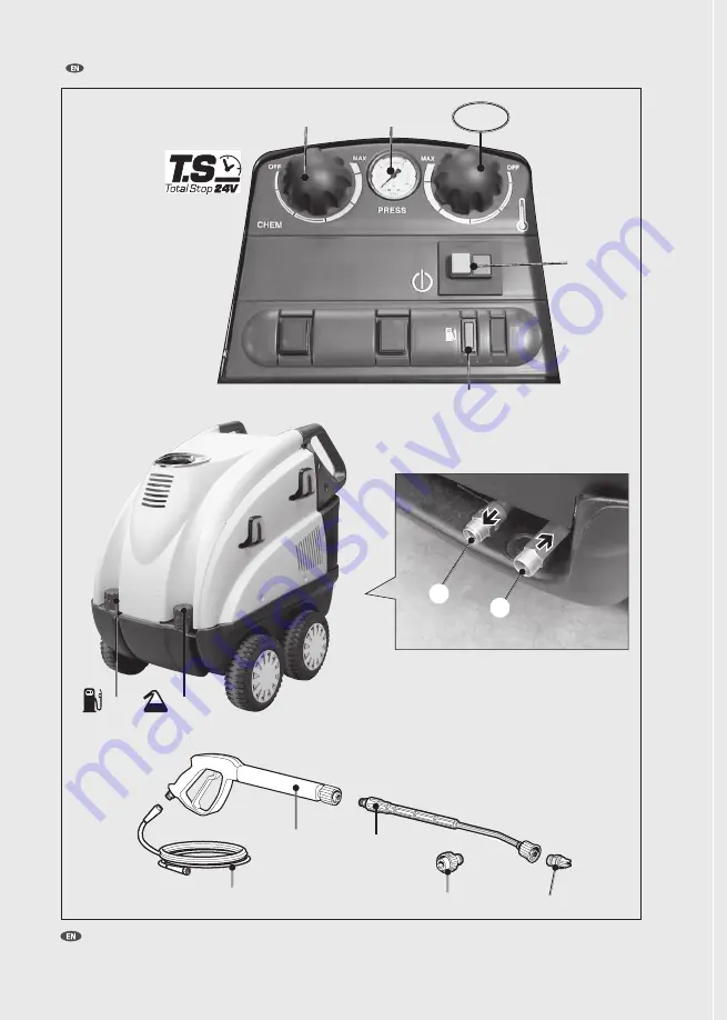 Hyundai HY210HPW-3 Instruction Manual Download Page 2