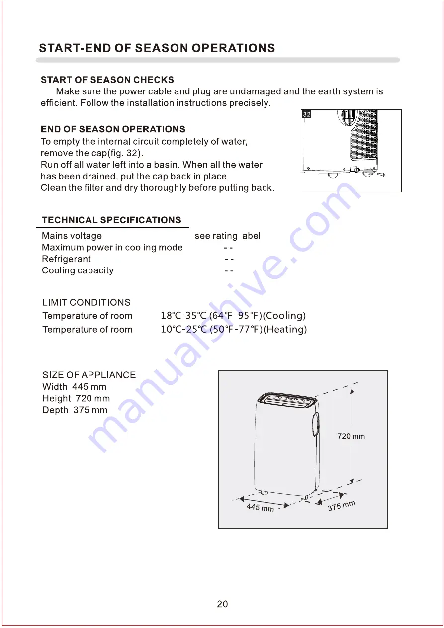 Hyundai HYAP12BC User Manual Download Page 22