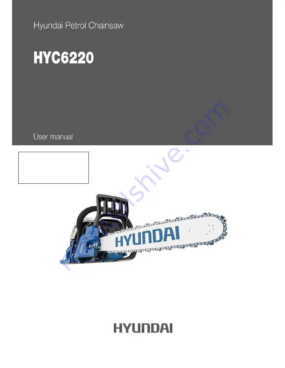 Hyundai HYC6220 User Manual Download Page 1