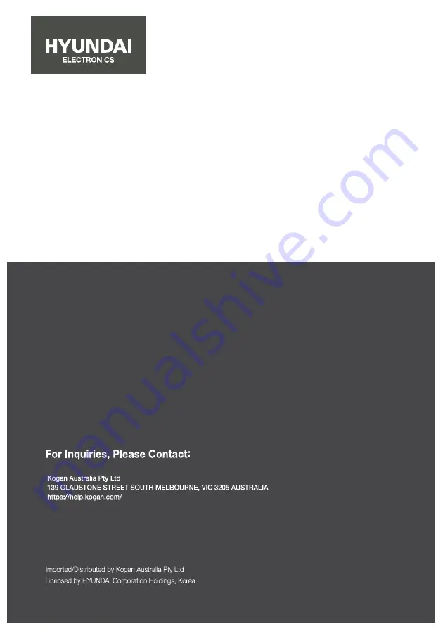 Hyundai HYSSAC35PWA User Manual Download Page 20