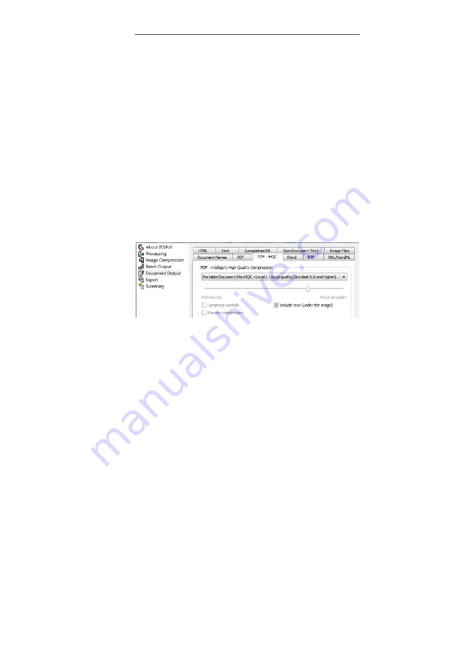 I.R.I.S. IRISPowerscan 9.5 User Manual Download Page 112