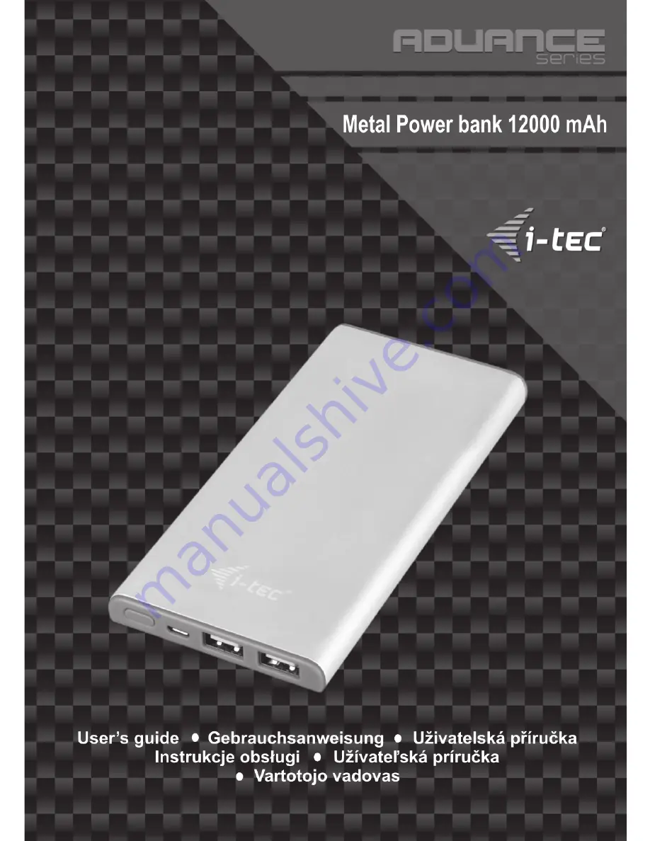 i-tec PB12000 User Manual Download Page 1