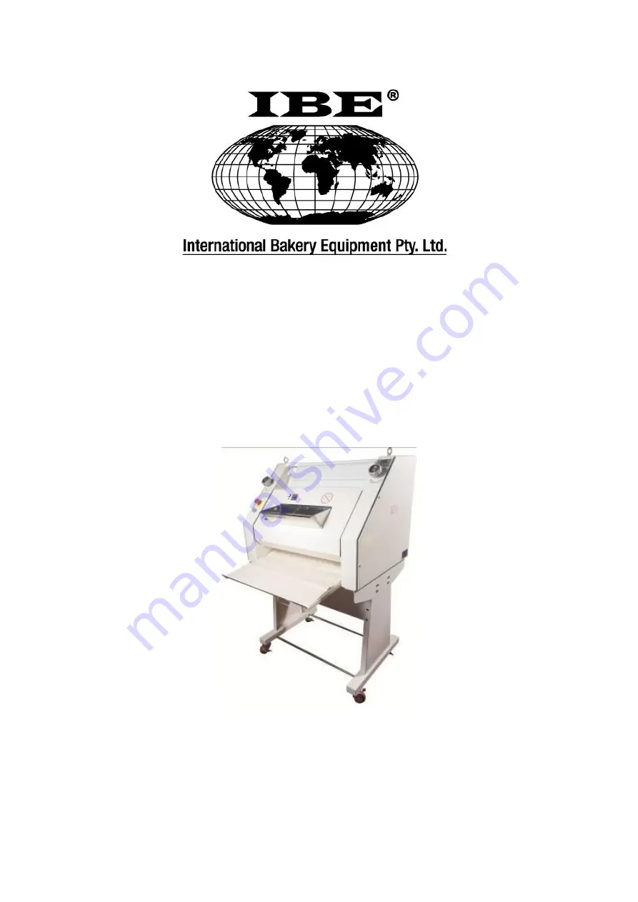 IBE FSM750 Instruction Manual Download Page 1