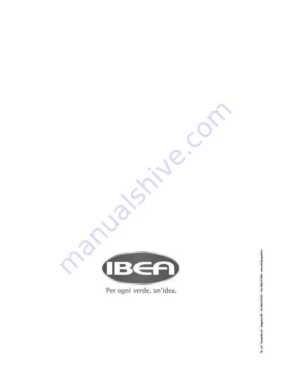 IBEA TS2360 Owner'S Manual Download Page 48