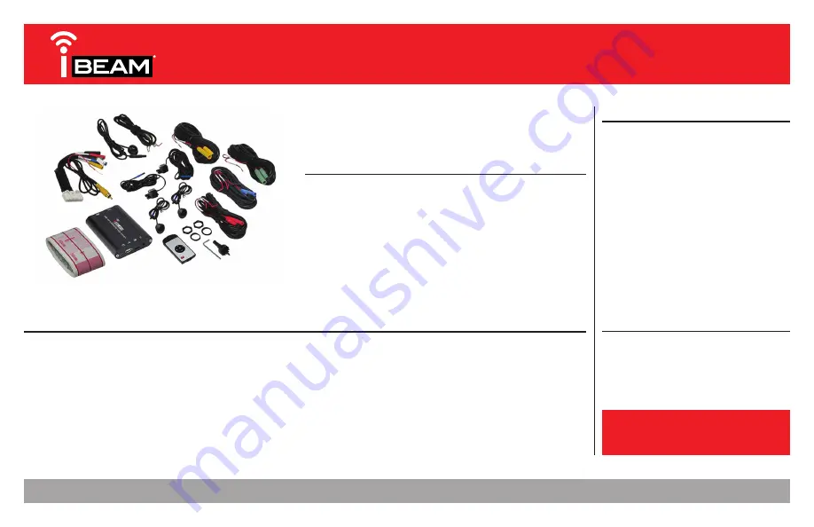 iBeam TE-360-3D Installation Instructions Manual Download Page 1