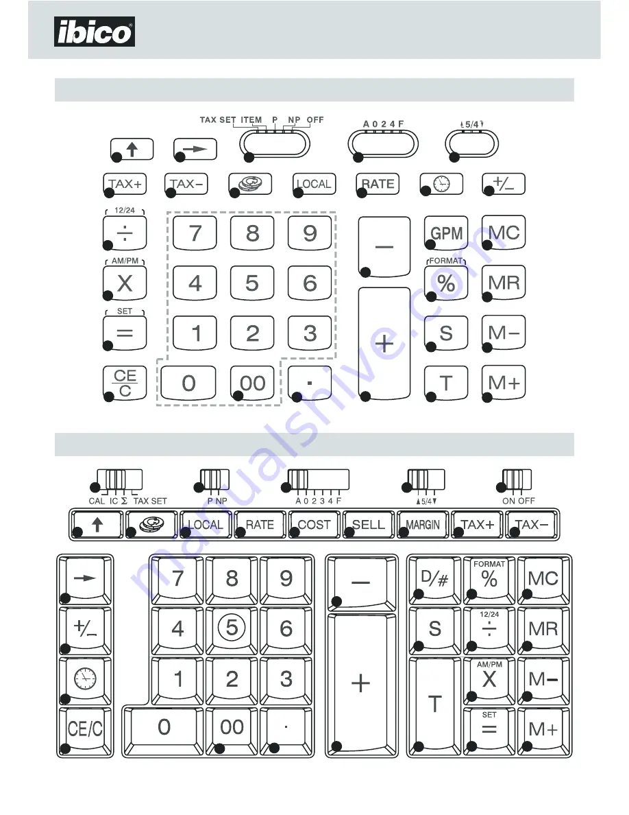 ibico 1214X Instruction Manual Download Page 3