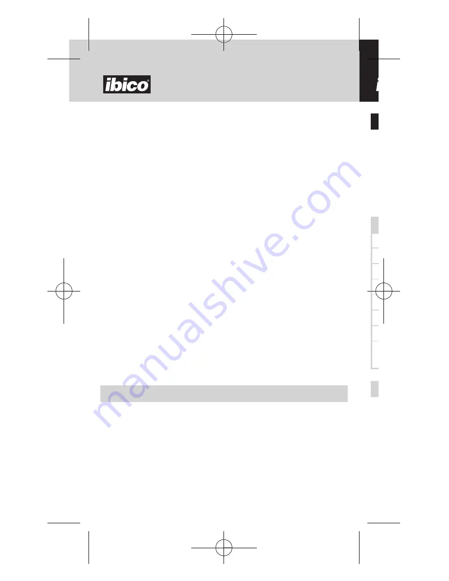 ibico 121x PC link Instruction Manual Download Page 44