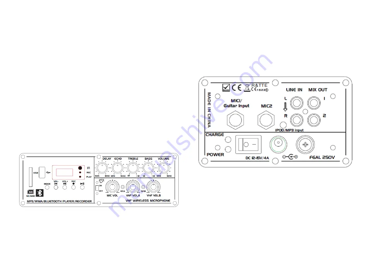 Ibiza sound PORT85VHF-BT Скачать руководство пользователя страница 22