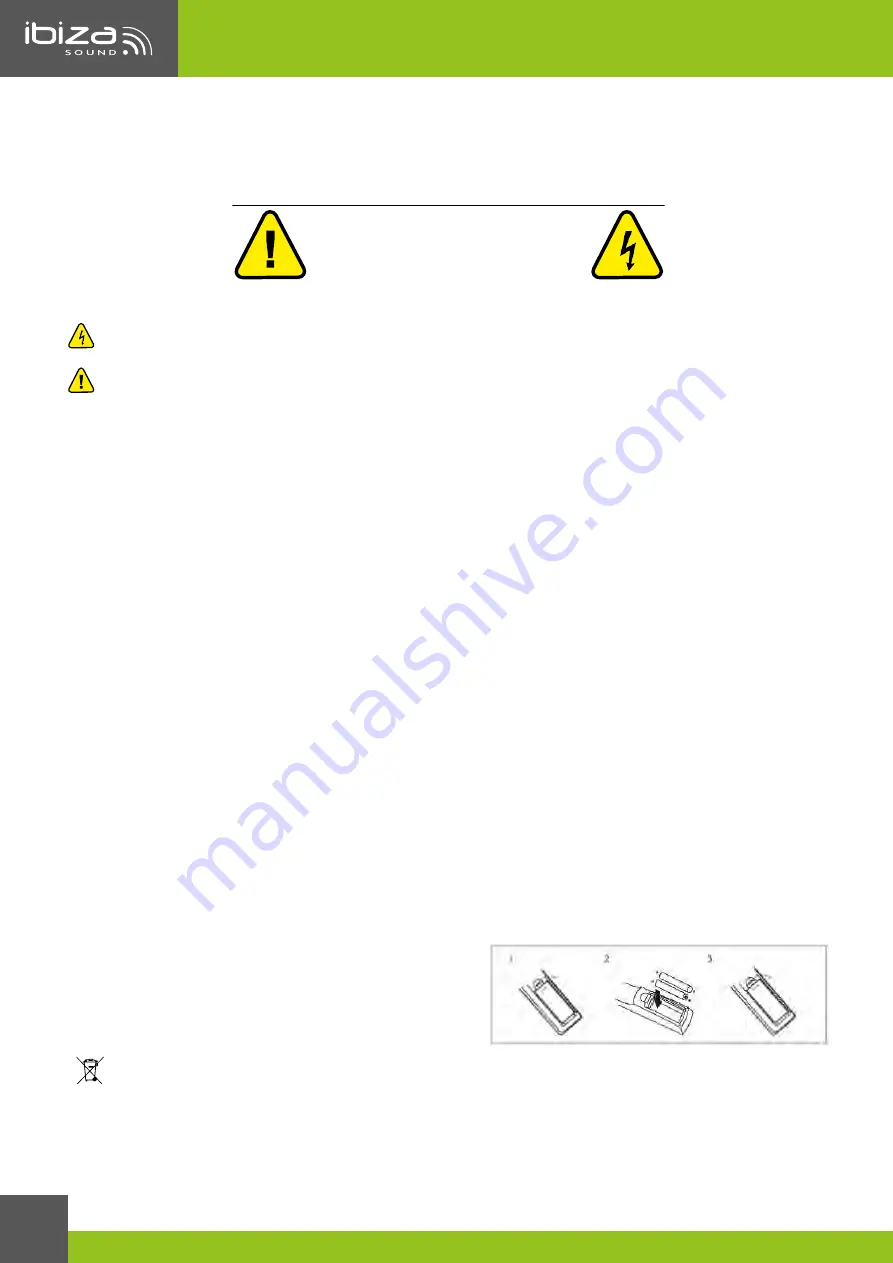 Ibiza sound TS450 Manual Download Page 10