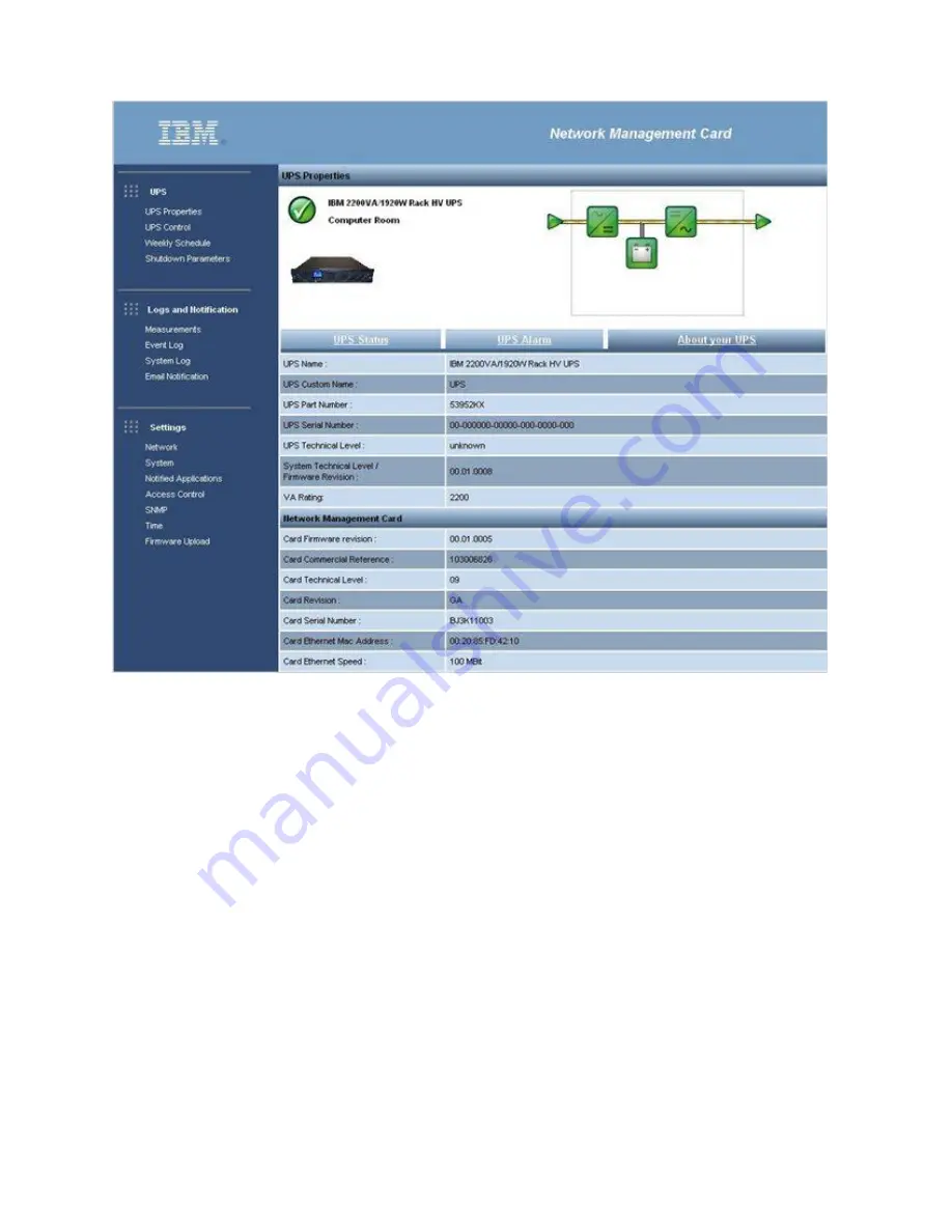 IBM 3000VA Product Manual Download Page 14