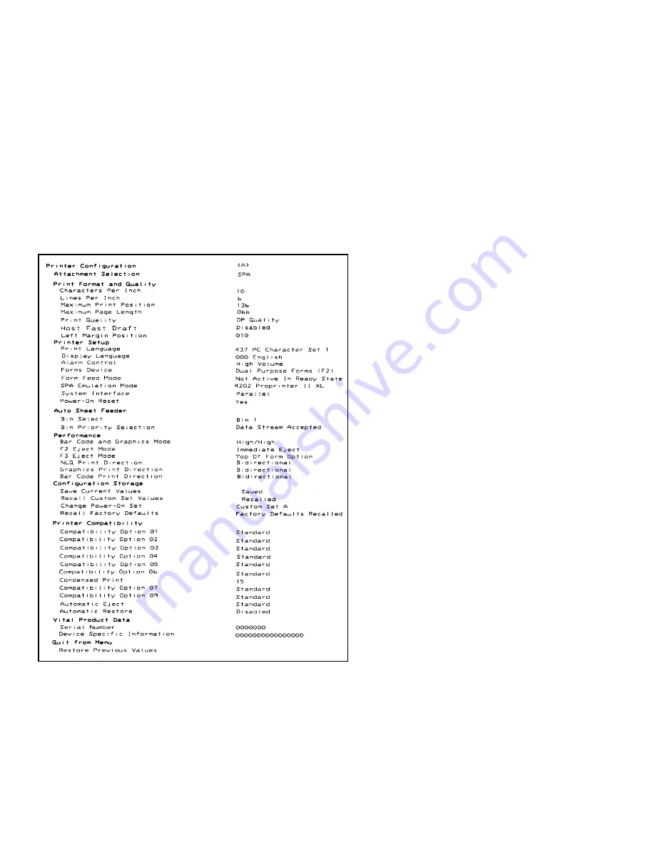 IBM 4230 - Model 4i3 B/W Dot-matrix Printer User Manual Download Page 214