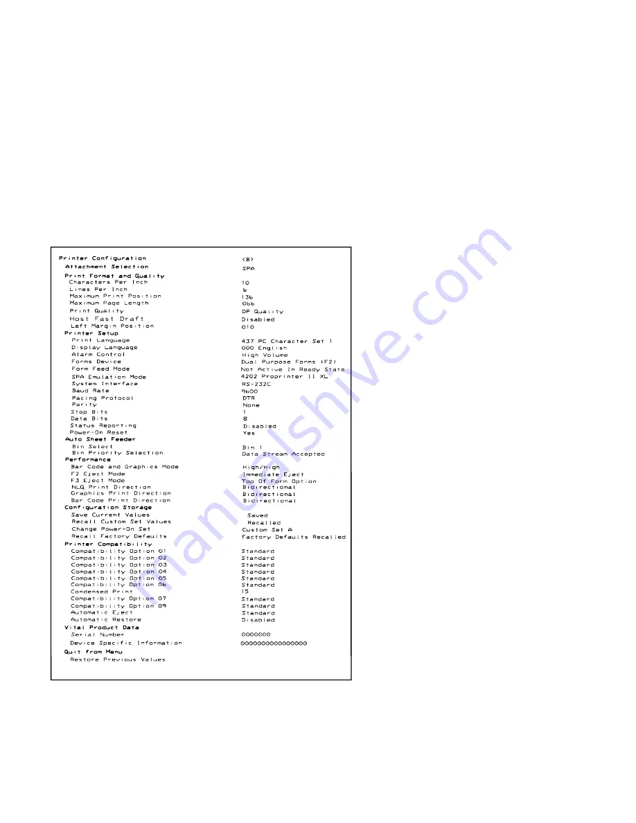 IBM 4230 - Model 4i3 B/W Dot-matrix Printer Скачать руководство пользователя страница 215