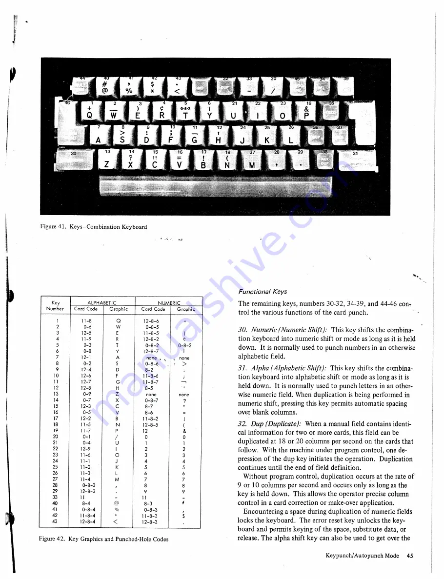 IBM 545 Output Punch 1 Reference Manual Download Page 45