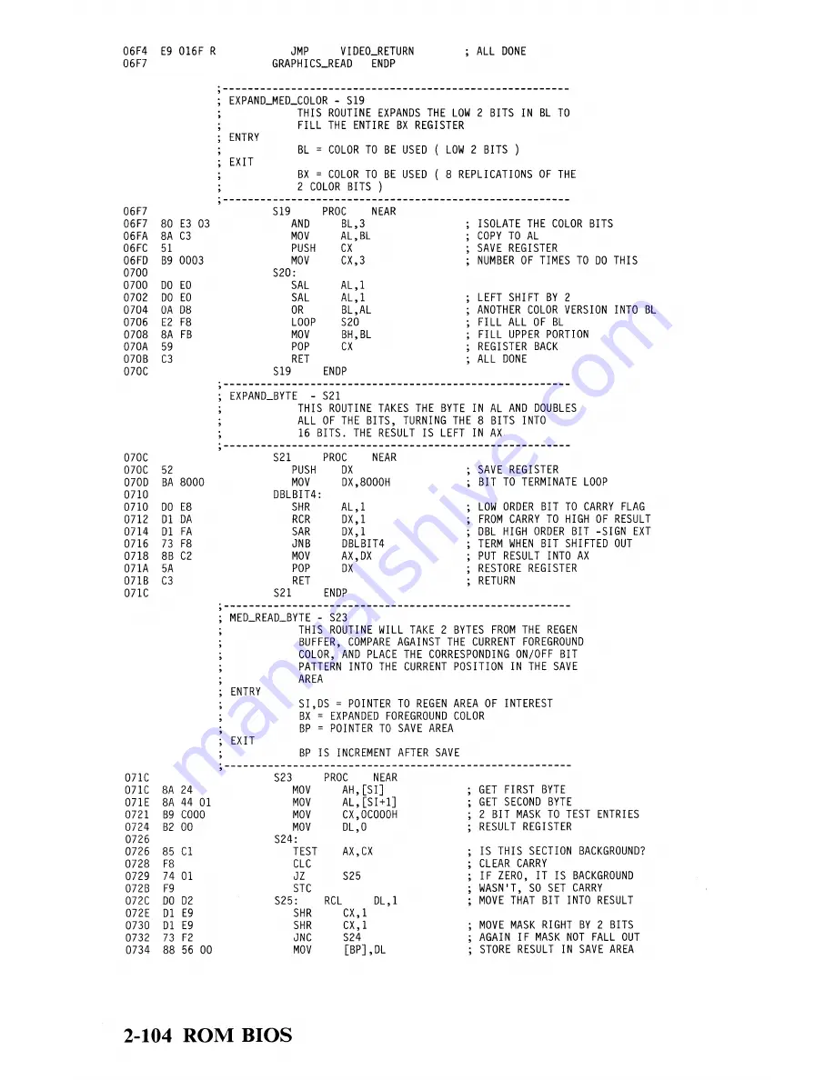 IBM PC CONVERTIBLE Technical Reference Download Page 129