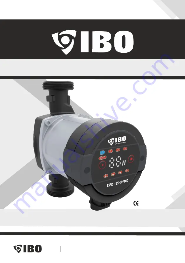 IBO IVO 25-40/180 Manual Download Page 1