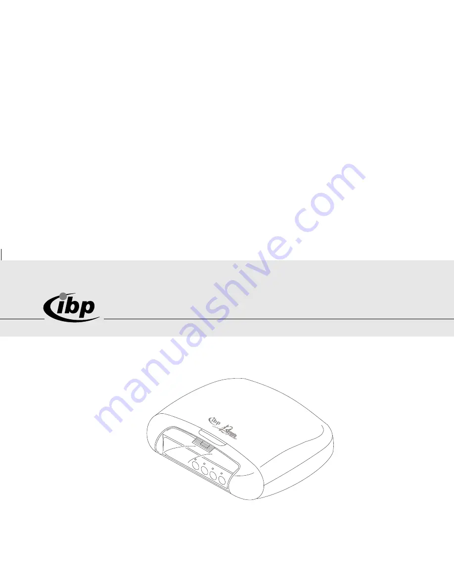 IBP EPILATOR Manual Download Page 1