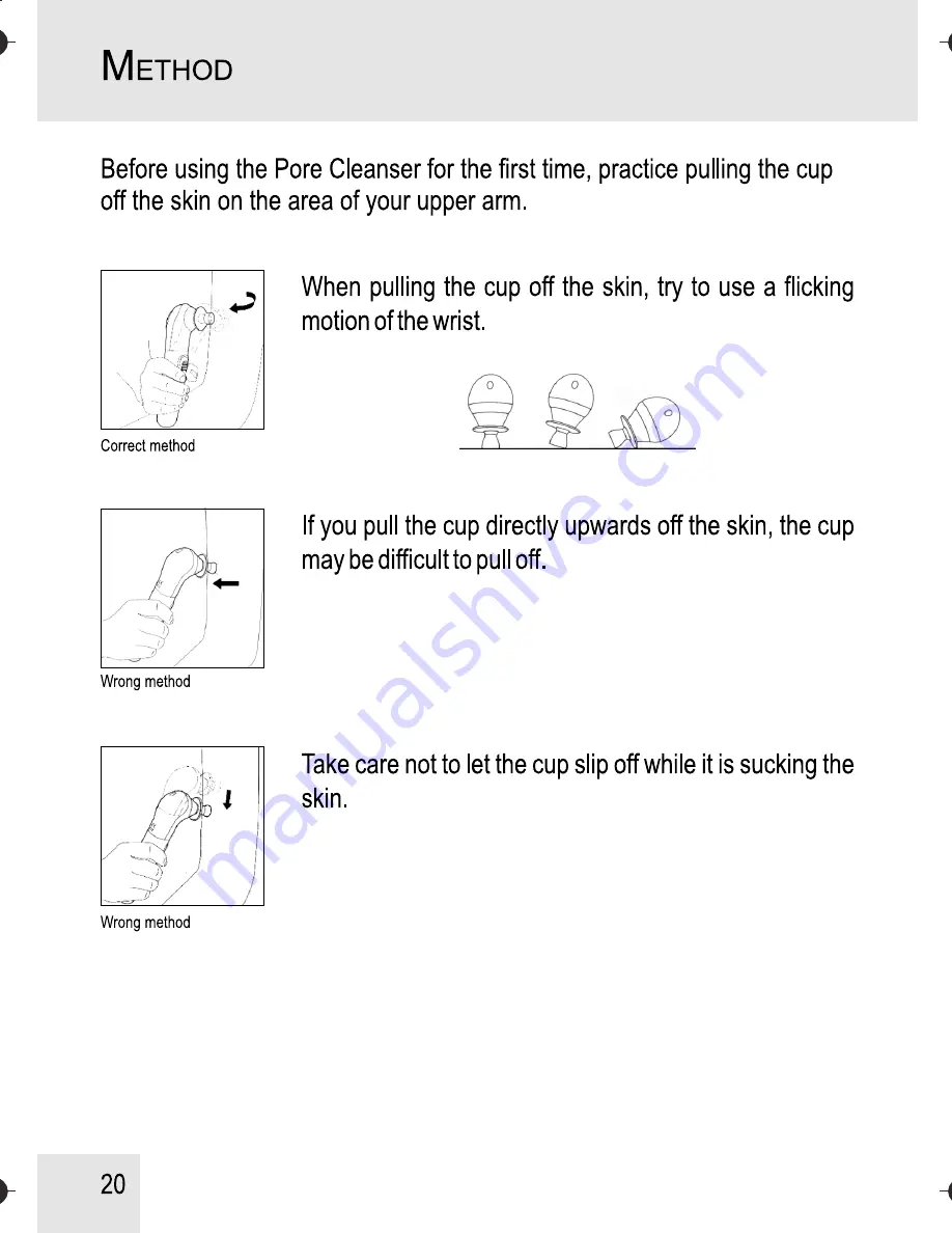 IBP PORE CLEANSER Manual Download Page 7